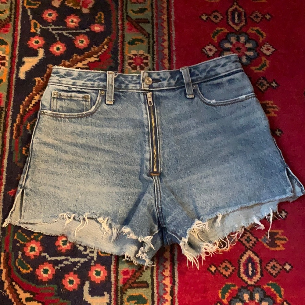 Denim shorts